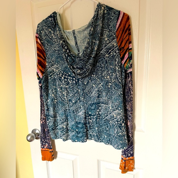 Free People Soul Searcher Printed Hoodie - Picture 3 of 13